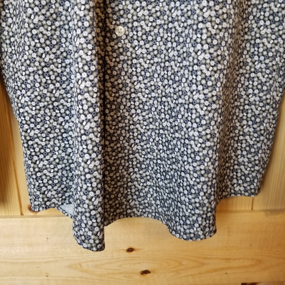 Ben Sherman The Original Floral All Way Stretch Slim Fit LS Button Up Shirt - Picture 3 of 14